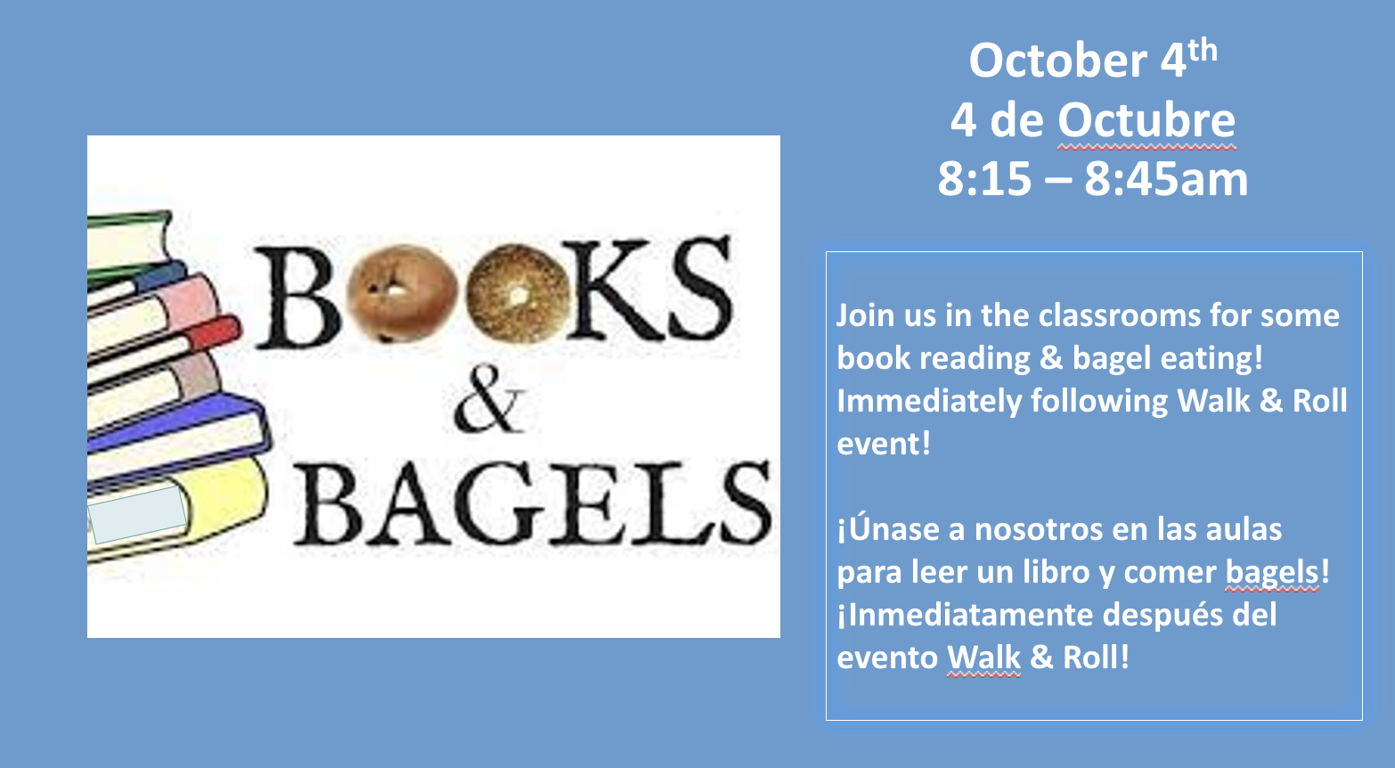  Books & Bagels